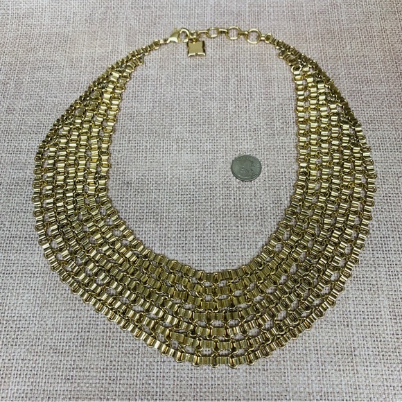 BCBG Jewelry Bcbg Gold Chain Link Collar Necklace Poshmark